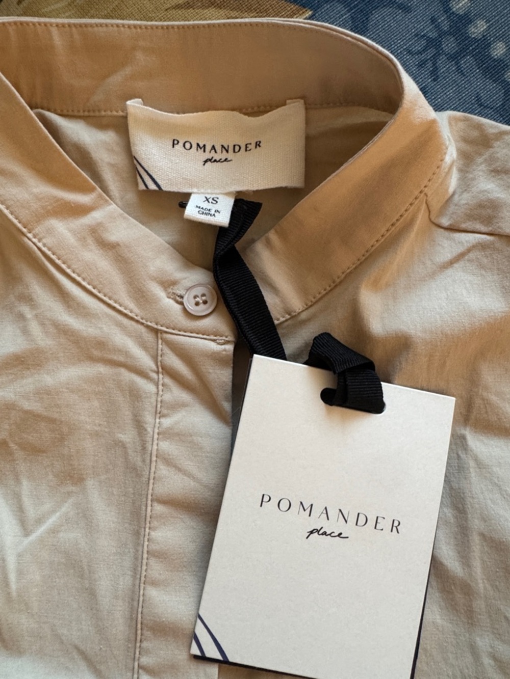 Pomander Place Cream Tiered-Sleeve Tunic Tuckernuck - Picture 5 of 6